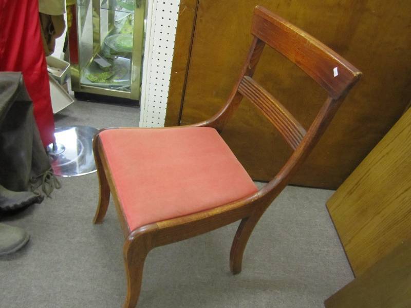 Vintage upholstered chair...