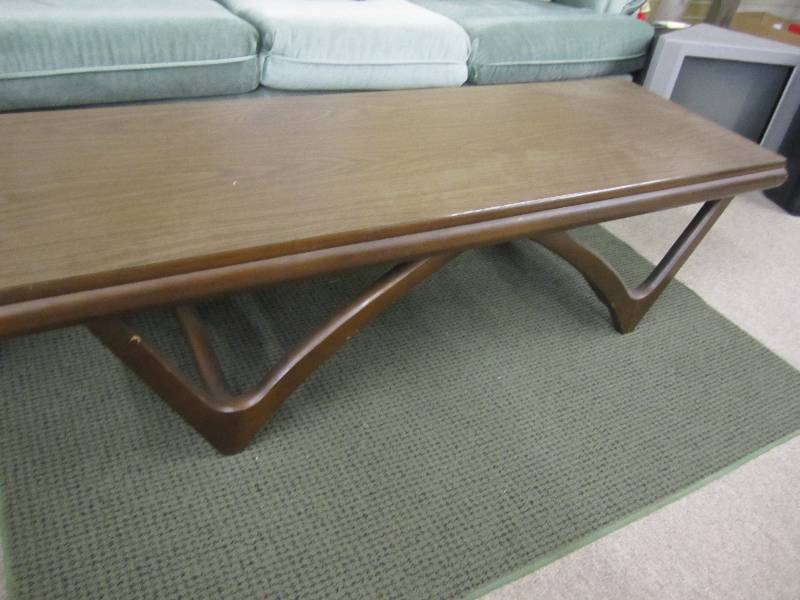 Coffee table, 56 x 19 16 tall...