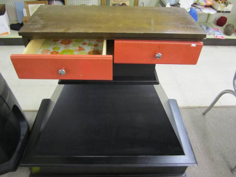 Decorative wood stove hood, and dra...