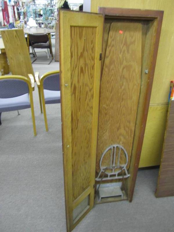 Antique folding ironing board...