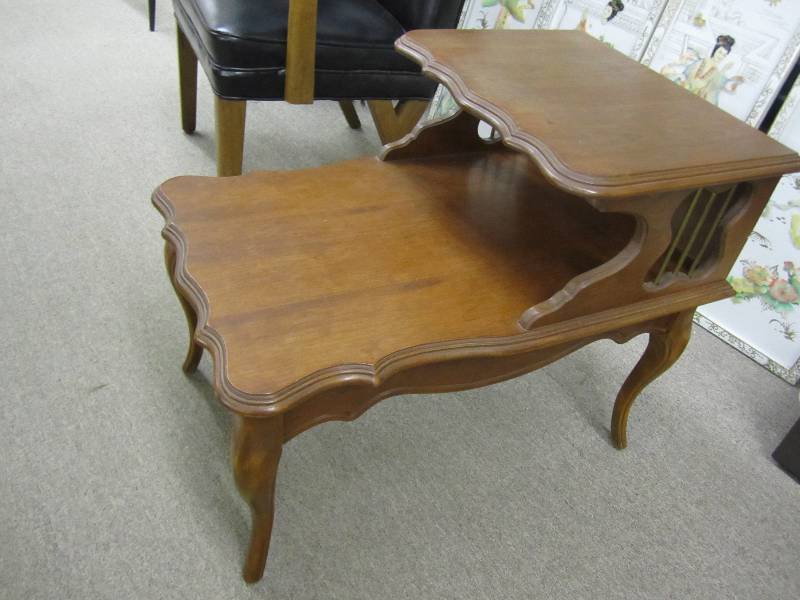 Vintage wood end table...