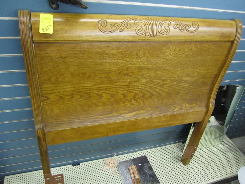 Twin wood headboard...