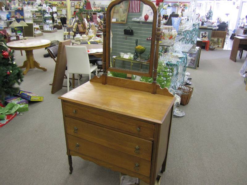 Antique dresser, 36 x 19 top, plus...