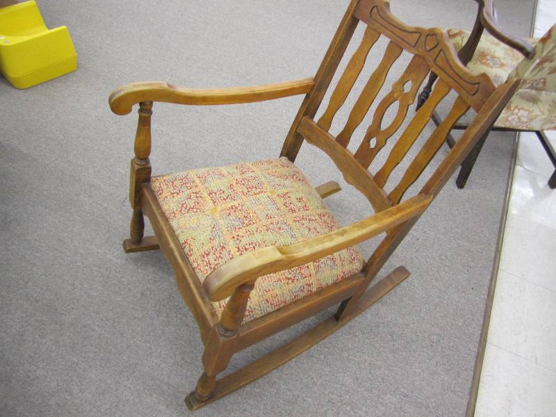 Antique rocking chair...