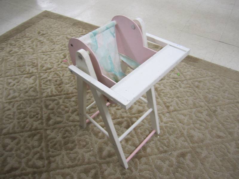 Toy high chair 23 tall...