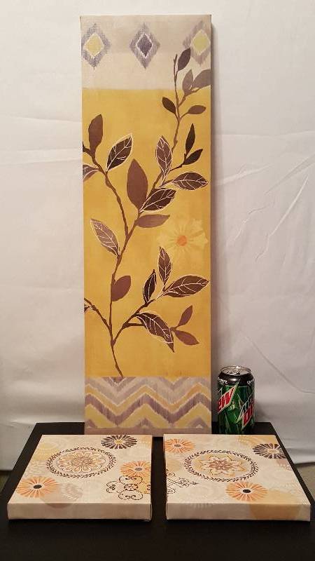 lot 69 image: Canvas Wall Art Dcor