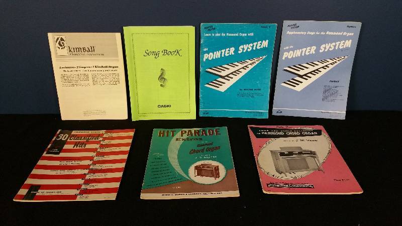 lot 95 image: Hammond Organ & Misc Music Books