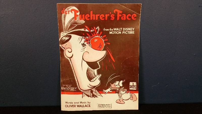 lot 94 image: 1942 WWII Disney Donald Duck Wartime Propaganda