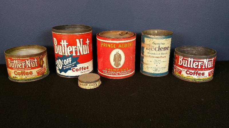 lot 51 image: Group of Vintage Cans