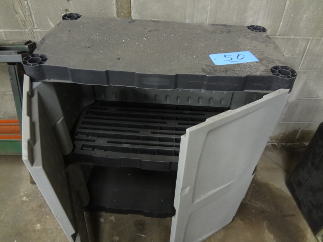 Grey Plastic Cabinet