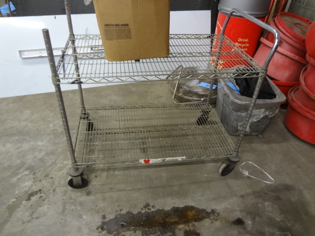 Chrome Metro Racking Cart