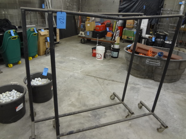 Pair of Heavy Duty Rolling Racks