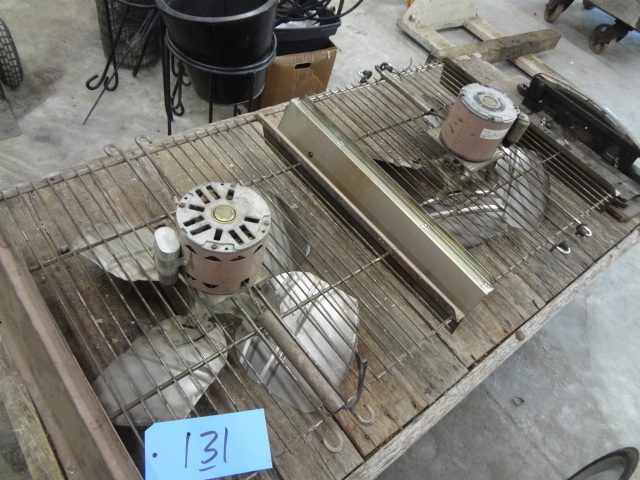 Pair Industrial Fans