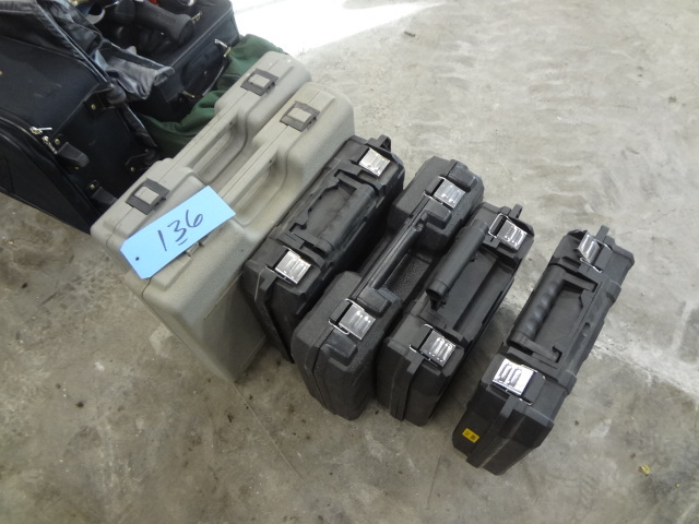 6 Empty Tool Cases