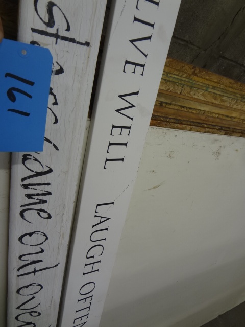 Two Decorative Boards