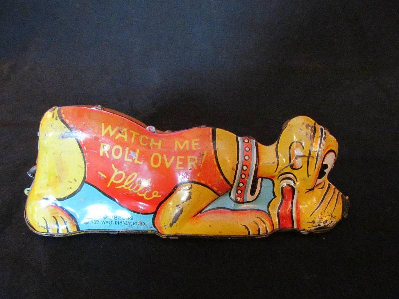 Vintage,Wind-up Disney Pluto Toy - 1939