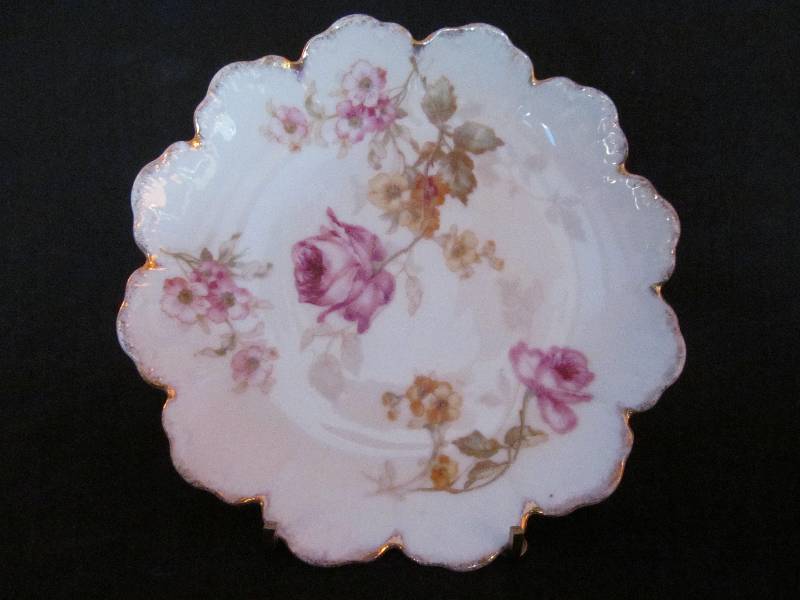 Ceramic Bavarian Plate & Holder