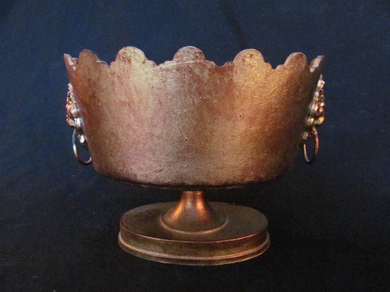 Italian Wooden Candy Dish