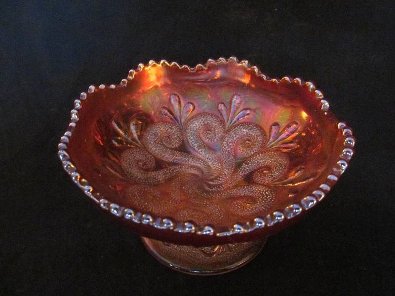 Carnival Glass Candy Dish