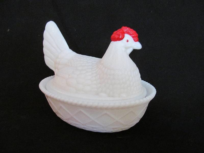 Vintage,Nesting Chicken