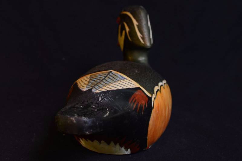 Hand Carved Wood Duck