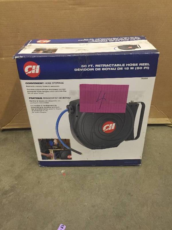 Campbell Hausfelt 50 FT Retractable Hose Reel