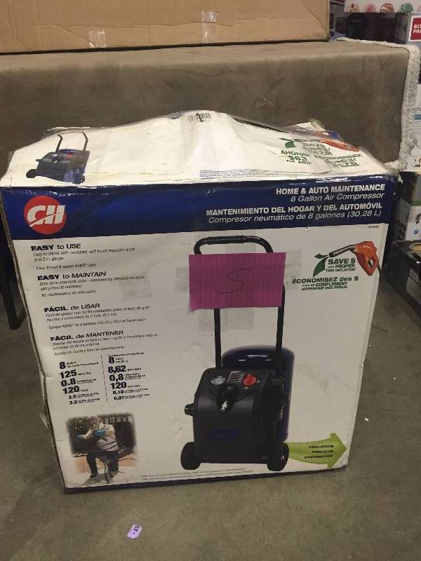 Campbell Hausfelt 8 Gal Compressor Tested Works