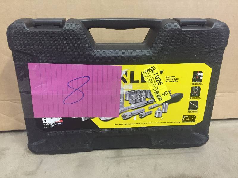Stanley 60 PC Socket Set Like New