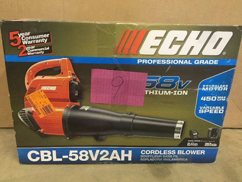 ECHO Cordless Blower 58V Tested Works