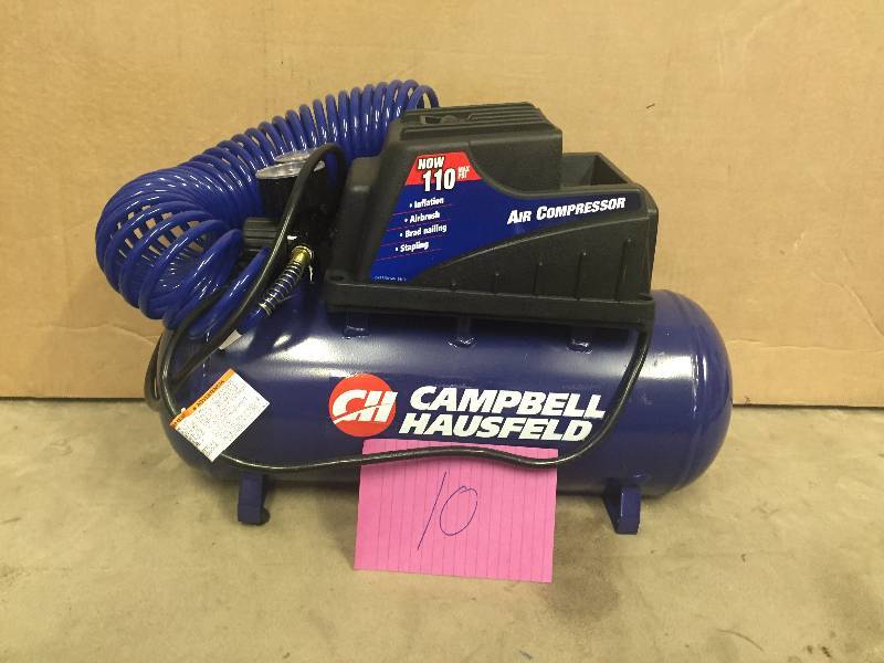 Campbell Hausfelt 3 Gal Compressor Tested Works