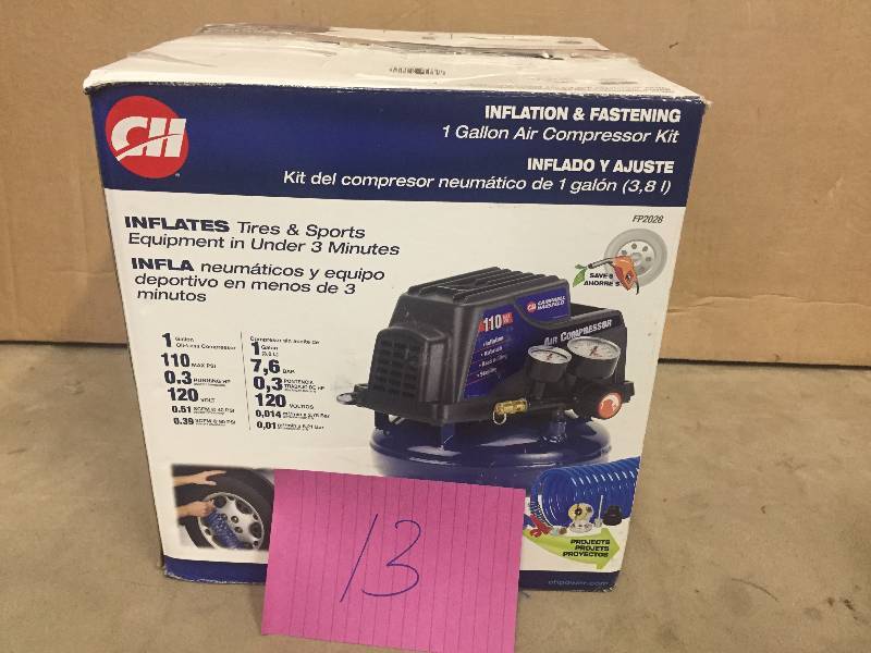 Campbell Hausfelt 1 Gal Compressor Tested Works