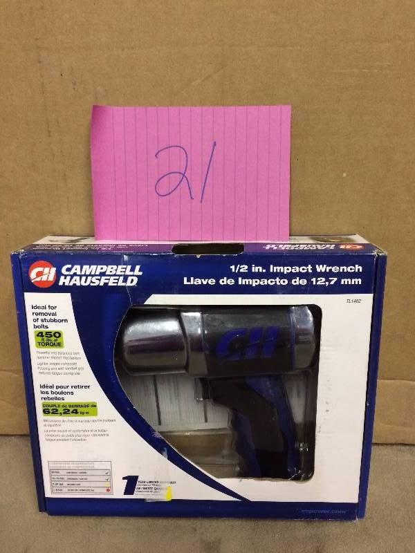 Campbell Hausfeldt 12 in impact Wrench