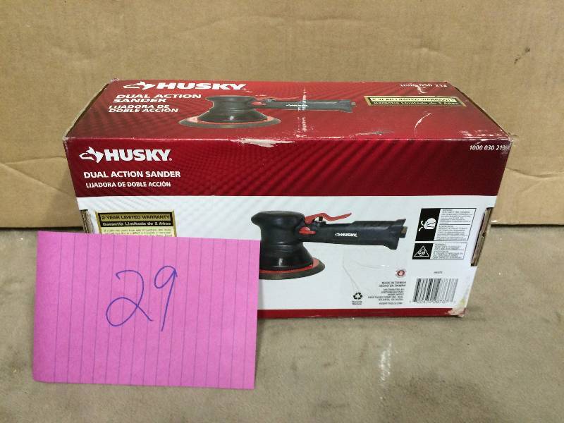 Husky Dual Action Sander