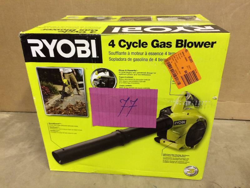 Ryobi 4 Cycle Gas Blower New
