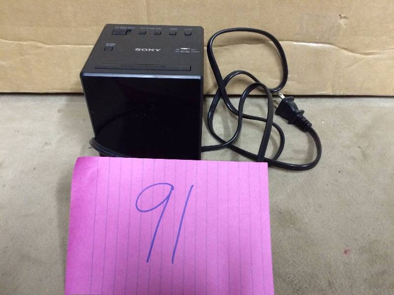 Sony Radio and Alarm Clock