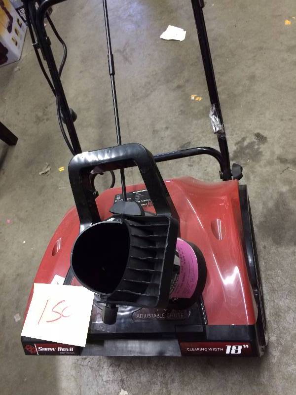 Power Smart 18 inch Electric Snow Blower missing screws for tires