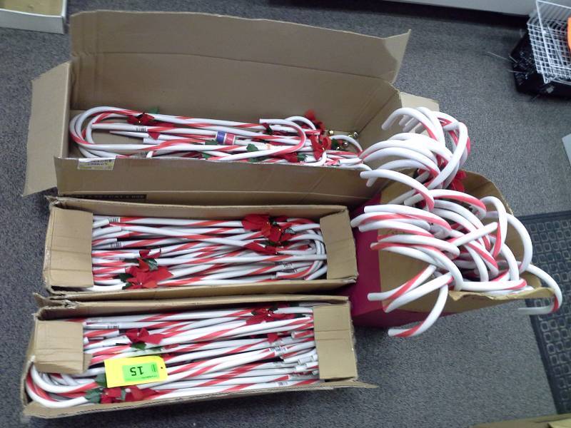 Candy canes, large