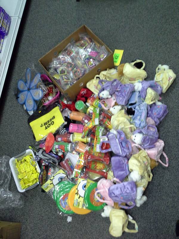 Assortment of new childrens toys