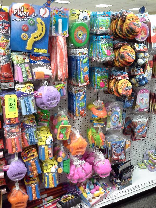 Assortment of toys