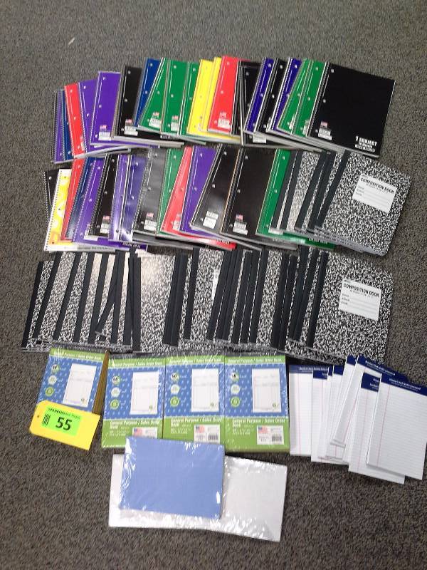 New notebooks, general purpose sales order books