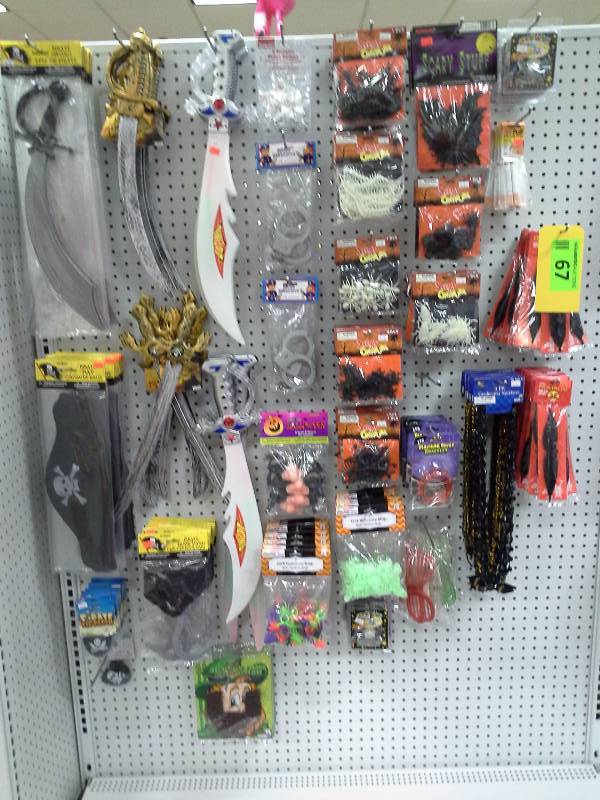 Assortment of Halloween accessories