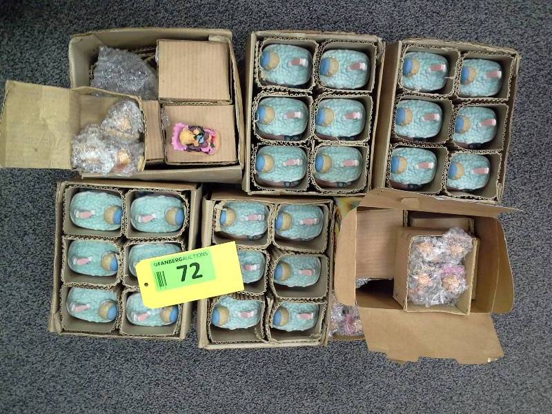 Large quantity of ceramic figurines, various styles