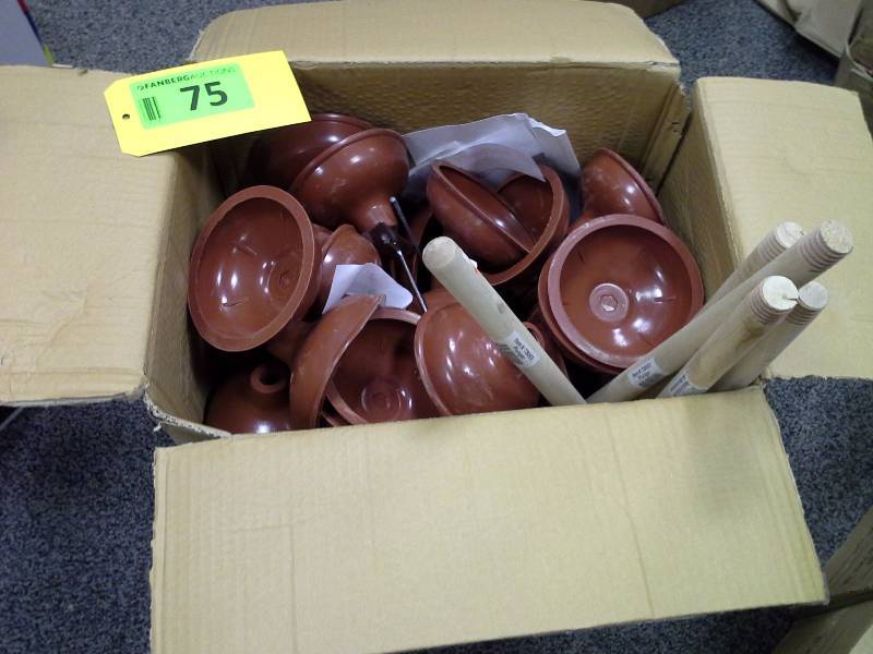 Box of unassembled plungers, please inspect