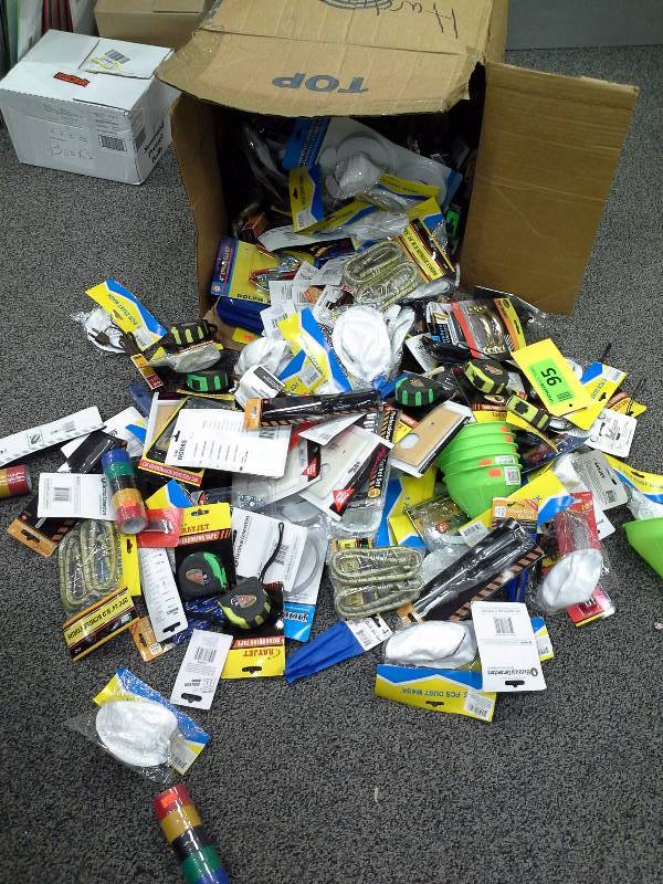 Miscellaneous lot of tools, funnels, garage related items