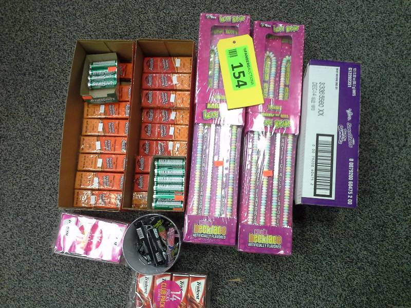 Assortment of edible items, please inspect dates.