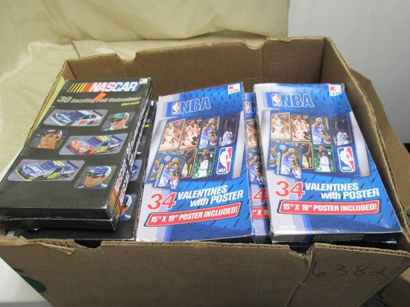 30 PACKS OF NBA VALENTINES 34ct AND...