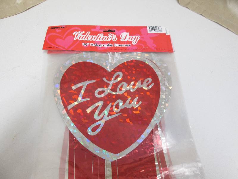 36 HOLOGRAPHIC VALENTINES DAY I L...