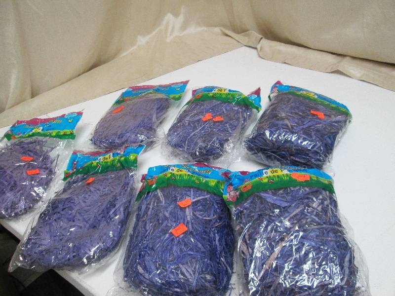 1.5 OZ BAGS OF PURPLE EASTER GRASS ...