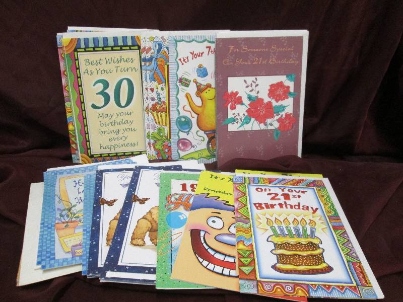 Birthday Greeting Cards 20 plus cou...