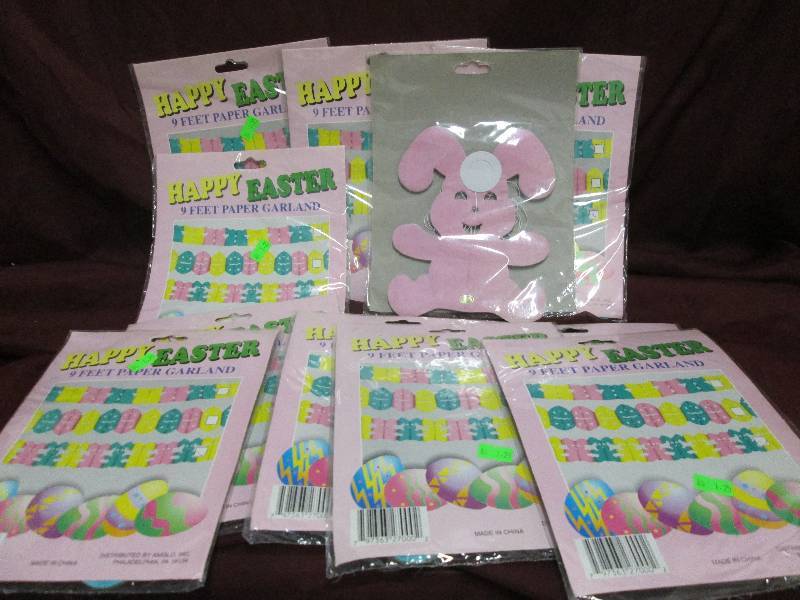 Easter paper Garland - 11 count of ...